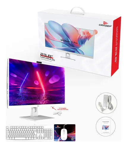 Computador All In One 23.8 I7-6500u 16gb 256gb Webcam Grasep