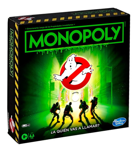 Monopoly Ghostbusters Juego De Mesa Para La Familia Y Amigos