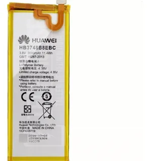 Bateria Para Huawei Ascend G7-l01 Hb3748b8ebc