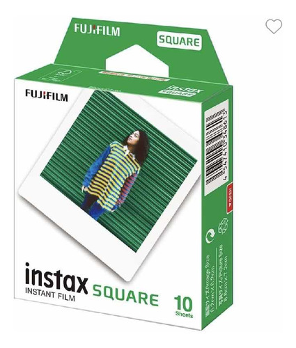 Cartucho Para Instax Square 10 Sheets