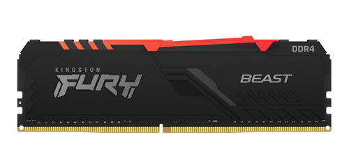 Memoria Ram Pc 8gb 2666mhz Kingston Fury Beast Rgb Ddr4