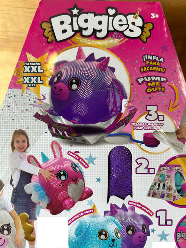 Peluche Animales BIG001-RA Biggies rosado