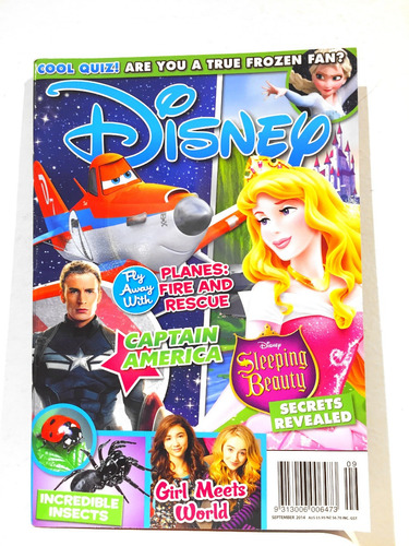 Revista Disney La Bella Durmiente Aviones 