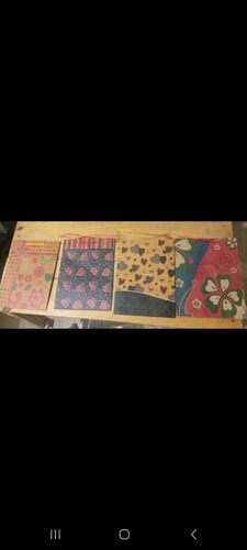 Remate Lote Papel Y Bolsas De Regalo Diferente Tamaño Diseño