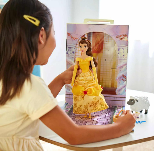 Bella Y La Bestia Set Muñeca Story Doll Disney Store