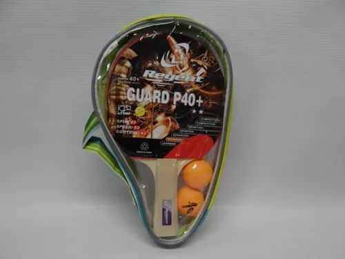 Set De Ping Pong 2 Raquetas Dos Pelotas Marca Regent