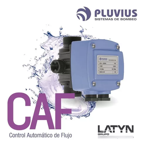 Presurizador Agua Control Automatico Presion Pluvius Caf