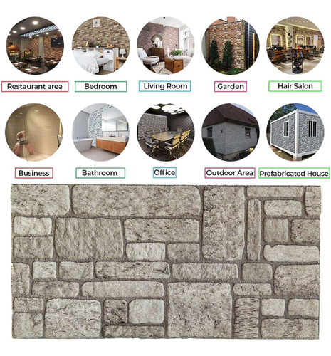 Paneles De Pared Con Efecto Ladrillo 3d, Revestimiento, Aspe