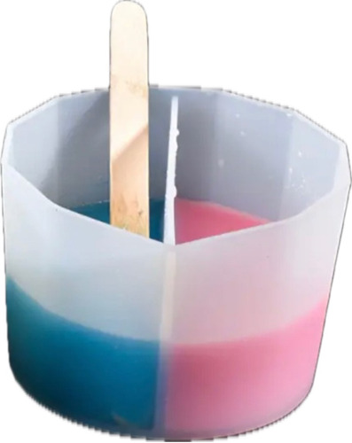 Vaso Mezclador Resina Epoxi Pigmento 2 Colores Silicona