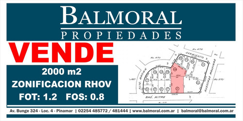 Lote En Venta - Zona: Mar De Ostende / Ref: 1471