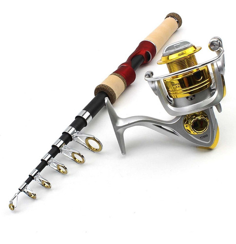 Fishing Rod 1.65m And Reel Combo Carbon Fiber Best Gift