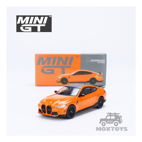 Mini Gt 1:64 Bmw M4 M-performance (g82) Naranja Fuego Lhd