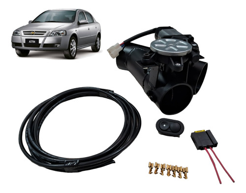 Difusor Escape Eletrônico Ronco Esportivo Astra Botão