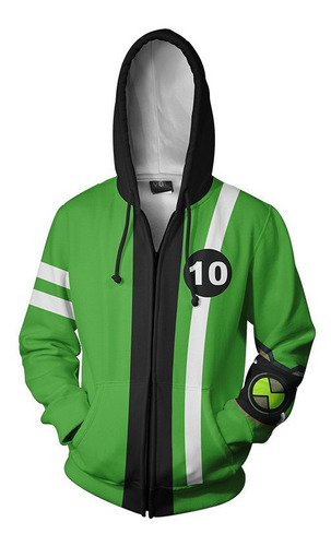 Sudadera Con Capucha Alien Heroes 3d Sudadera Con Cremallera