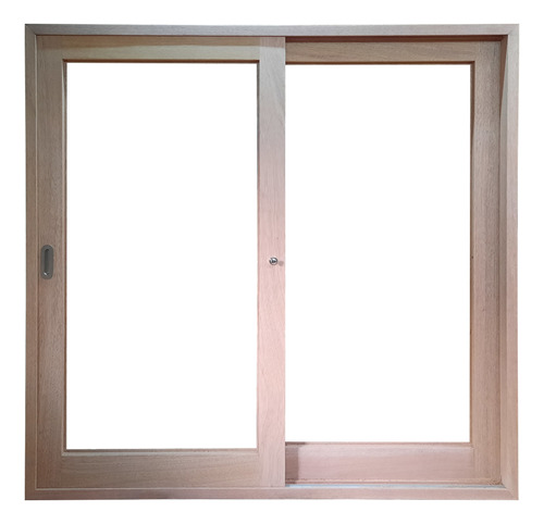 Ventana Corrediza 100% Maciza Para Exterior En Cedro 45mm