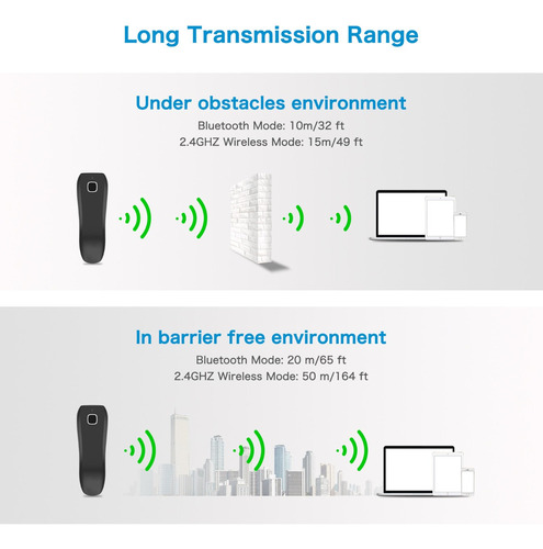 . Leitor Código De Barras Pocket Bluetooth 1d Ccd Netum C740