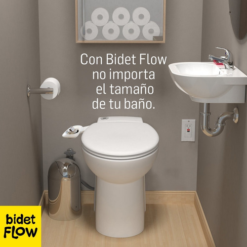 Imagen 5 de 8 de Nuevo Bidet Para Inodoro Agua Fría Boquilla Autolimpiante