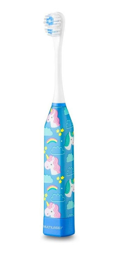 Escova Dental Infantil Unicórnio Kids Health Pro Multilaser