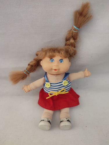 Muñeca Cabbage Patch Vestido A Rayas 12 Cm Mattel (Usado)