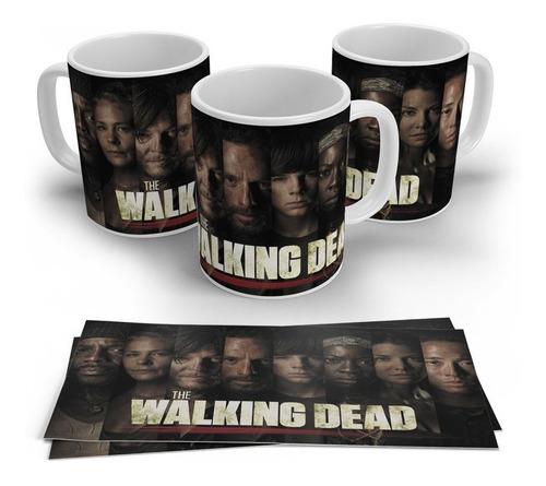 Taza Ceramica Sublimada The Walking Dead Serie #656