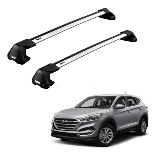 Rack Bagageiro Thule Evo Edge Hyundai Tucson Suv 2016 Diante