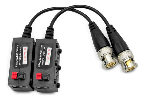 Conversor Balun Passivo Full Hd 2mp Hdtvi Até 400 Metros