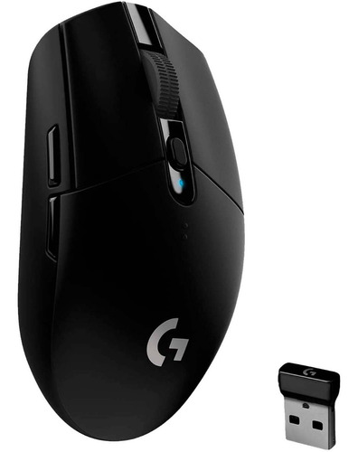 Mouse gamer inalámbrico Logitech  Serie G Lightspeed G305 black