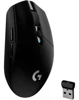 Mouse gamer inalámbrico Logitech Serie G Lightspeed G305 black