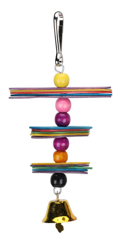 Bird Swing Toys 8pcs Parrots Bloques De Madera Para Morder