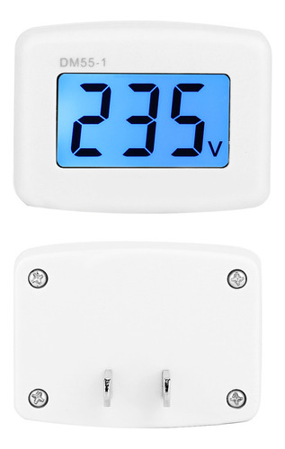 Medidor De Voltaje De Pantalla Digital 110v/220v, Lcd Digita
