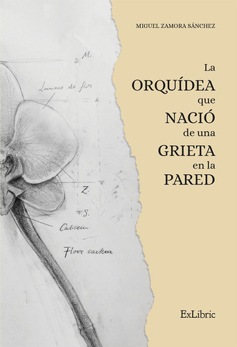 La Orquídea Que Nació De Una Grieta En La Pared, De Miguel Zamora Sánchez. Editorial Exlibric, Tapa Blanda En Español, 2021