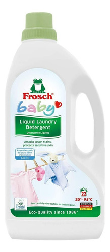Detergente Liquido Para Bebé Frosch 1,5 L Aseo Ecológico