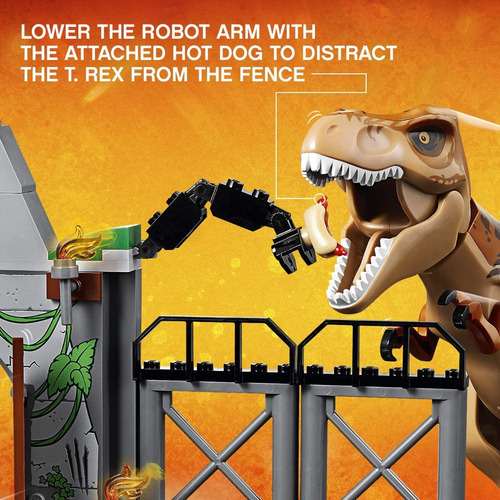 Lego Juniors/4+ Jurassic World T. Rex Breakout 10758 150 Pza