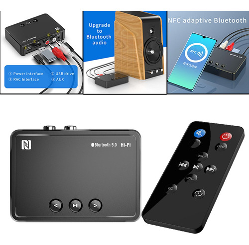 Mini Receptor Inalámbrico Bluetooth 5.0 Para Transmisión
