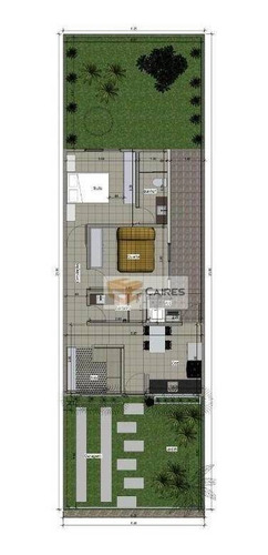 Imagem 7 de 8 de Casa Com 2 Dormitórios À Venda, 59 M² Por R$ 273.000,00 - Cidade Satélite Íris - Campinas/sp - Ca3256