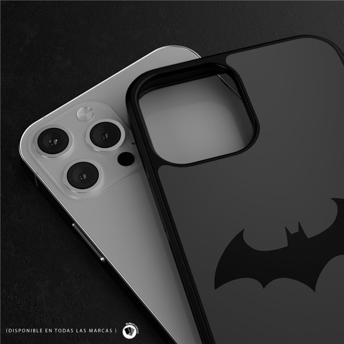 Funda Compatible Con Motorola De Minimalist Battman #1