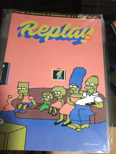 Revista Replay 1 (1era Edicion 2016) - Retrogaming Videogame