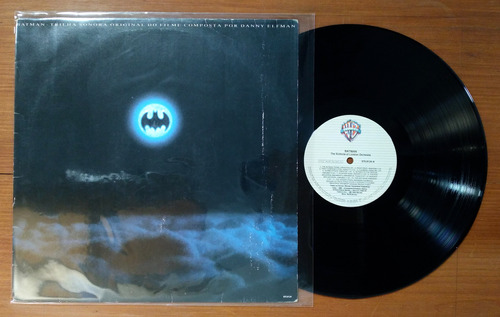 Danny Elfman Batman Bso 1989 Disco Lp Vinilo Brasil