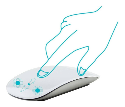 Mouse Inalámbrico Bluetooth Multitáctil Para Windows / Apple