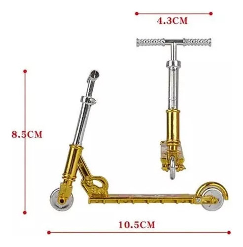 8 Piezas Mini Dedo Bmx Bicicleta Conjunto Modelo Juguete