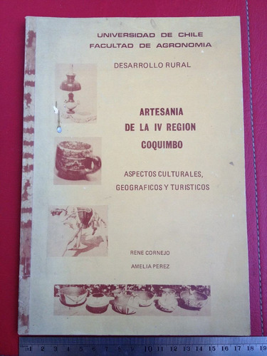 Libro Artesania De La Iv Región Coquimbo Amelia Perez
