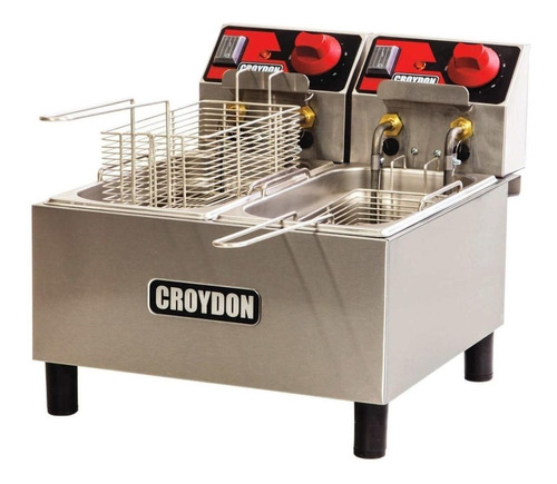 Fritadeira industrial Croydon Quente Elétrica FC2A 6L 220V