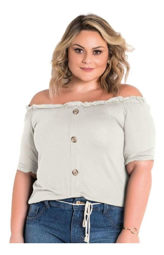 blusas plus size no mercadolivre