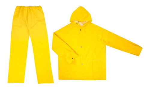 Traje De Agua Amarillo Chaqueta Y Pantalón