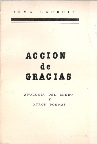 Accion De Gracias - Lacroix - Ronda