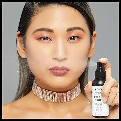 Spray Fijador De Maquillaje Profesional Nyx Dewy