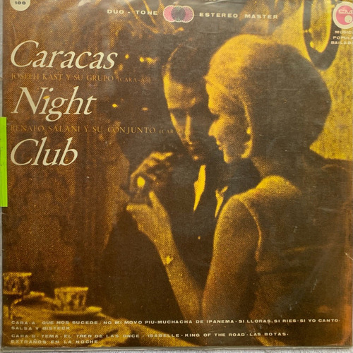 Caracas Night Club Lp Disco De Vinilo Acetato