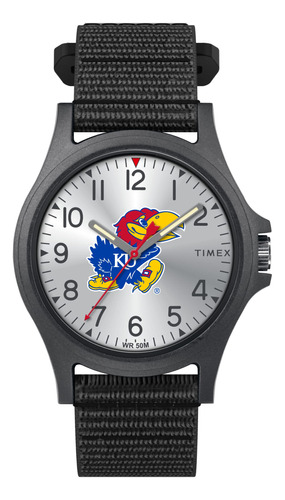 Reloj Timex Collegiate Pride Kansas Jayhawks Para Hombre, 40