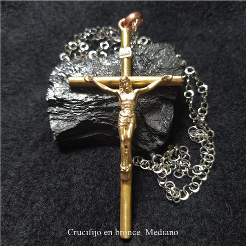 Imagen 2 de 2 de Crucifijos, Cristos Medianos En Cobre Y Bronce