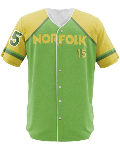 Imagem 1 de 2 de Camisa Jersey Baseball Norfolk Tides Beisebol Baseball